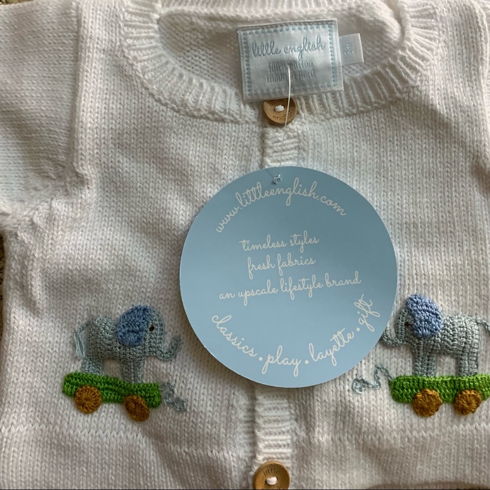 Little English Crochet Playsuit and Cardigan Set